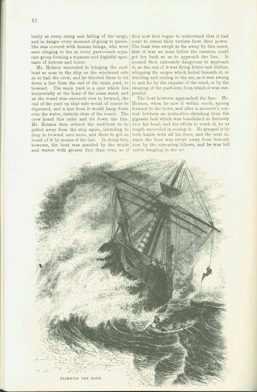 THE UNITED STATES LIFE-SAVING SERVICE--1880; predecessor to today's Coast Guard. vist071p